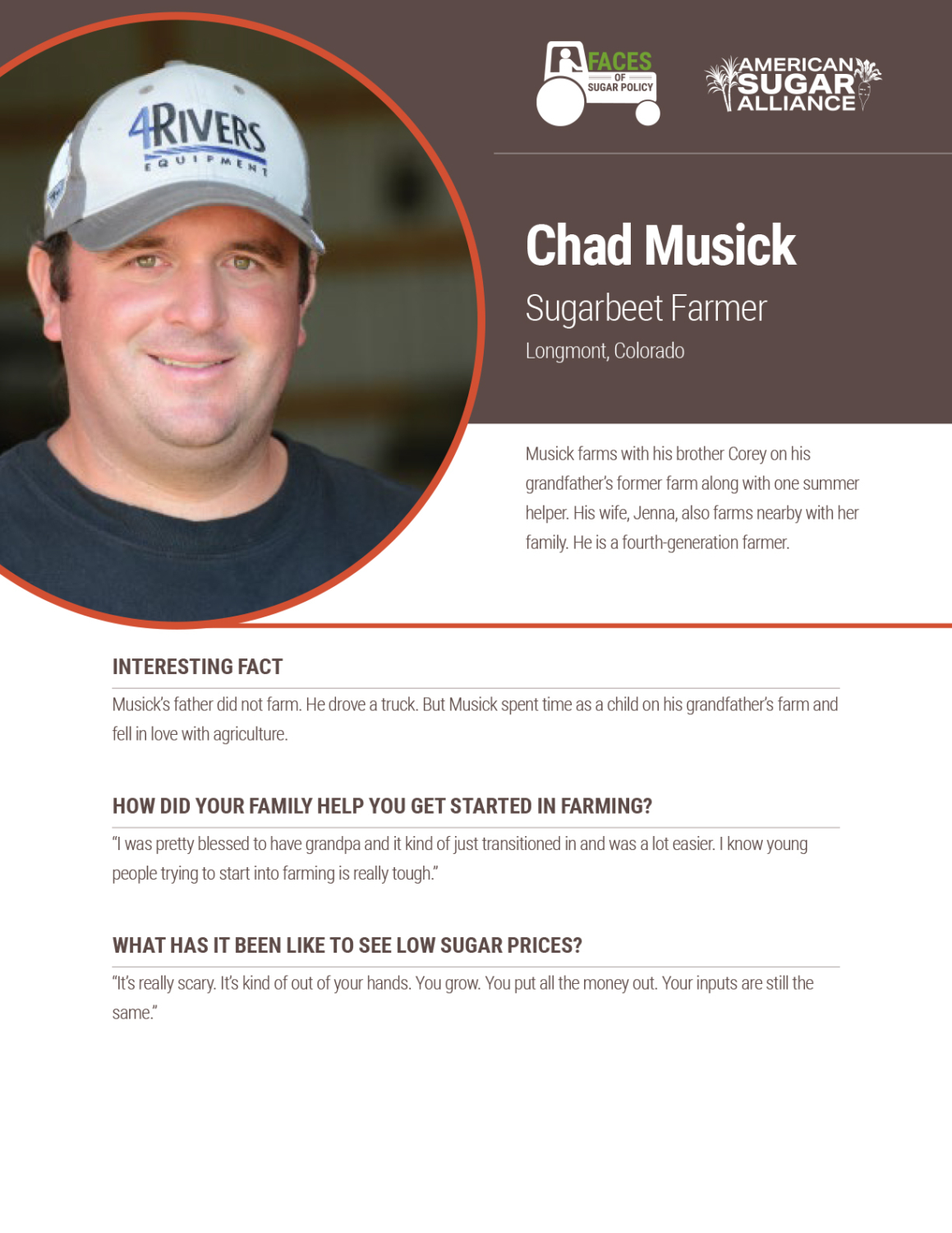 Producer Profiles - American Sugar Alliance